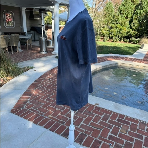 Escuyer Mens Crew Neck With Auto Patch T-Shirt - Picture 5 of 11